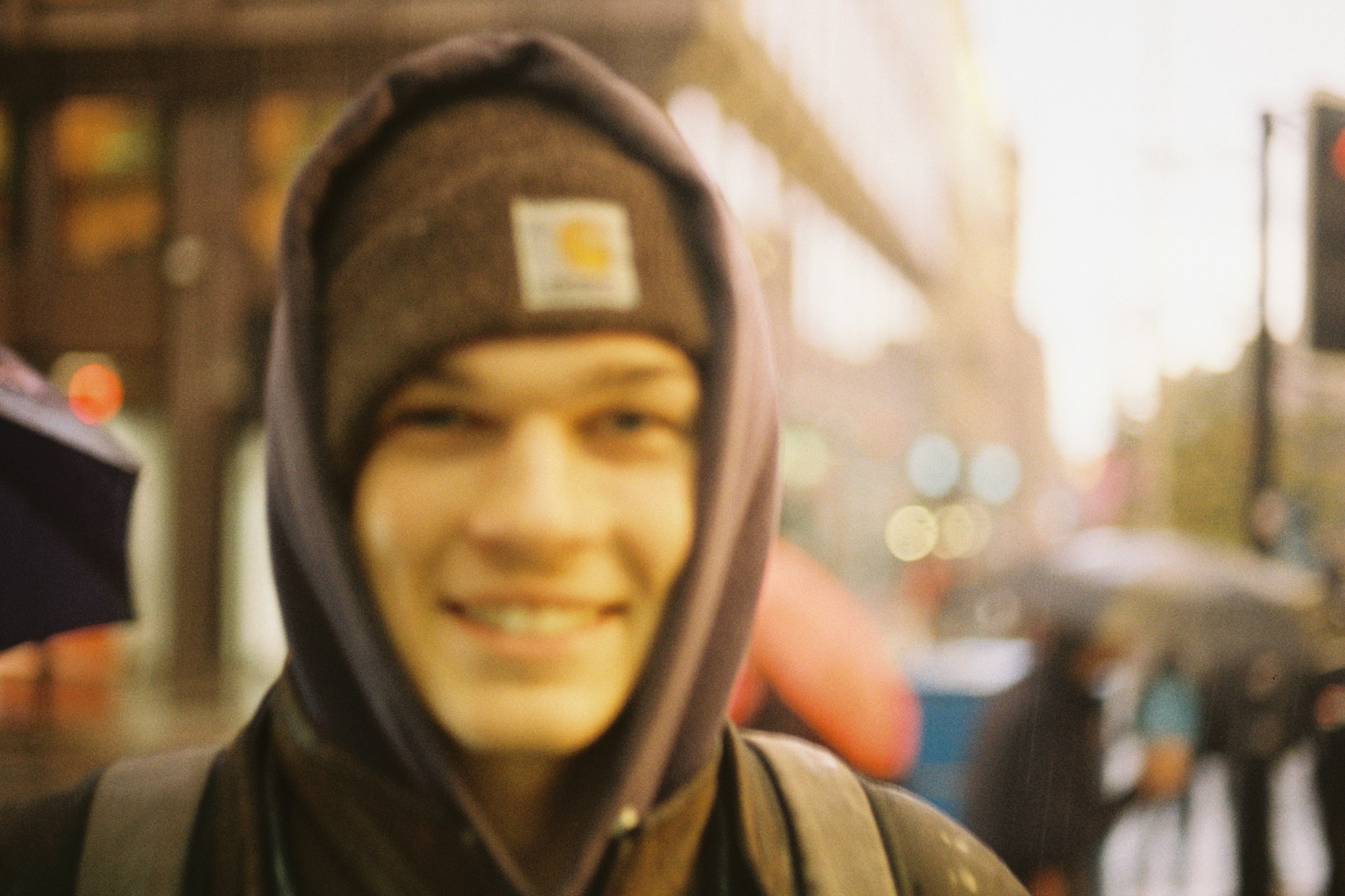 Jesse out of focus