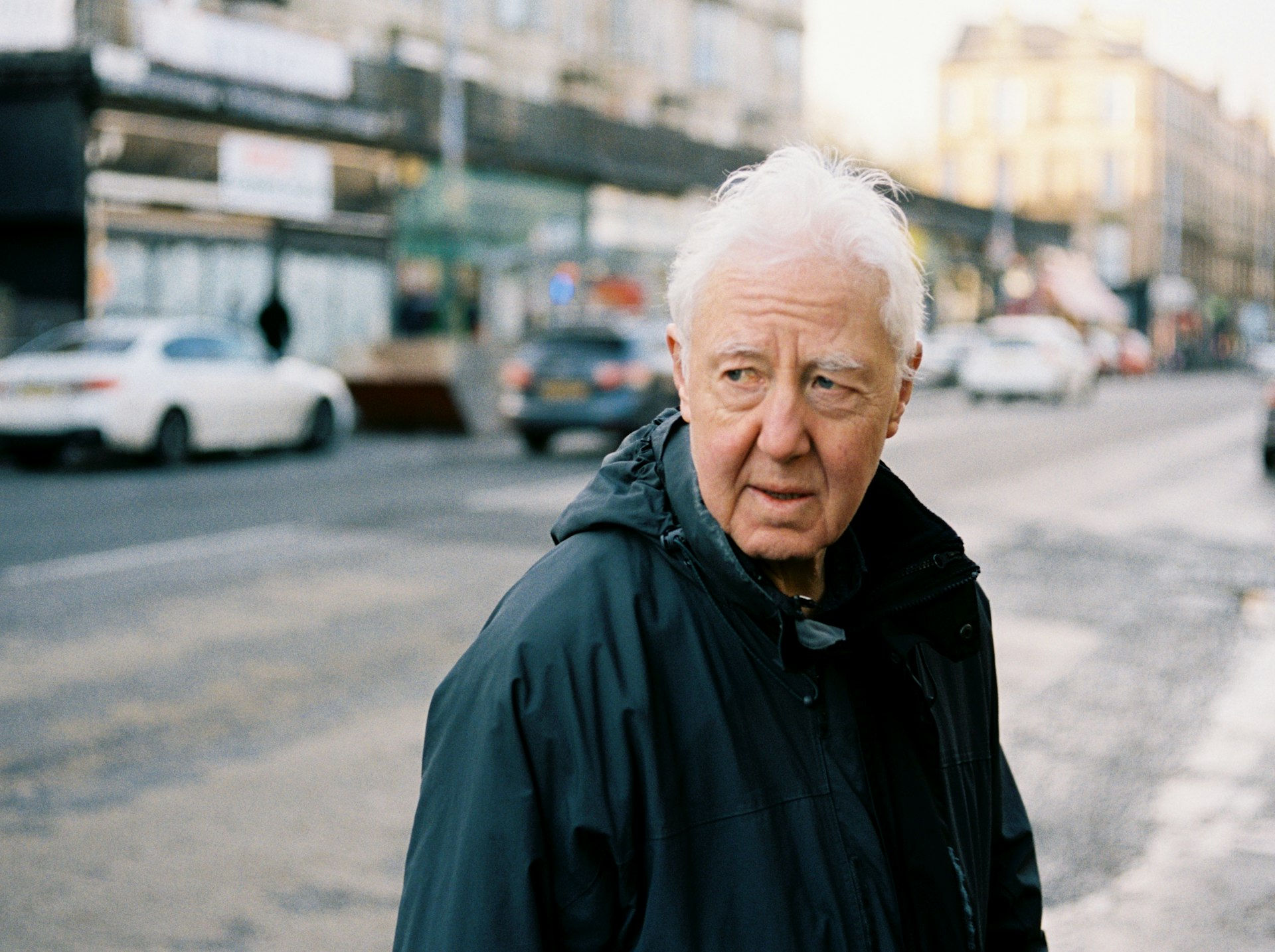 A man in the street