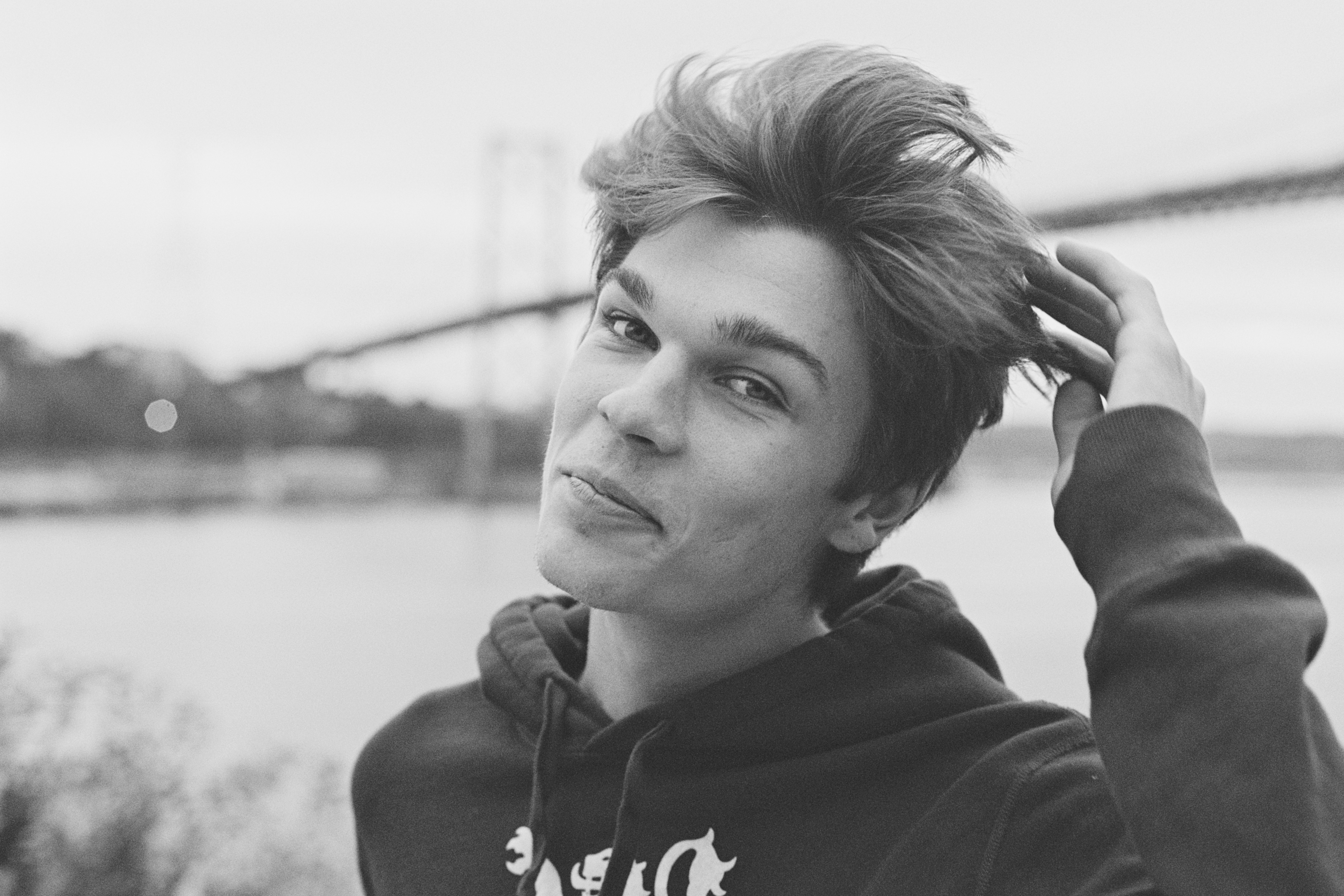 Jesse smiling