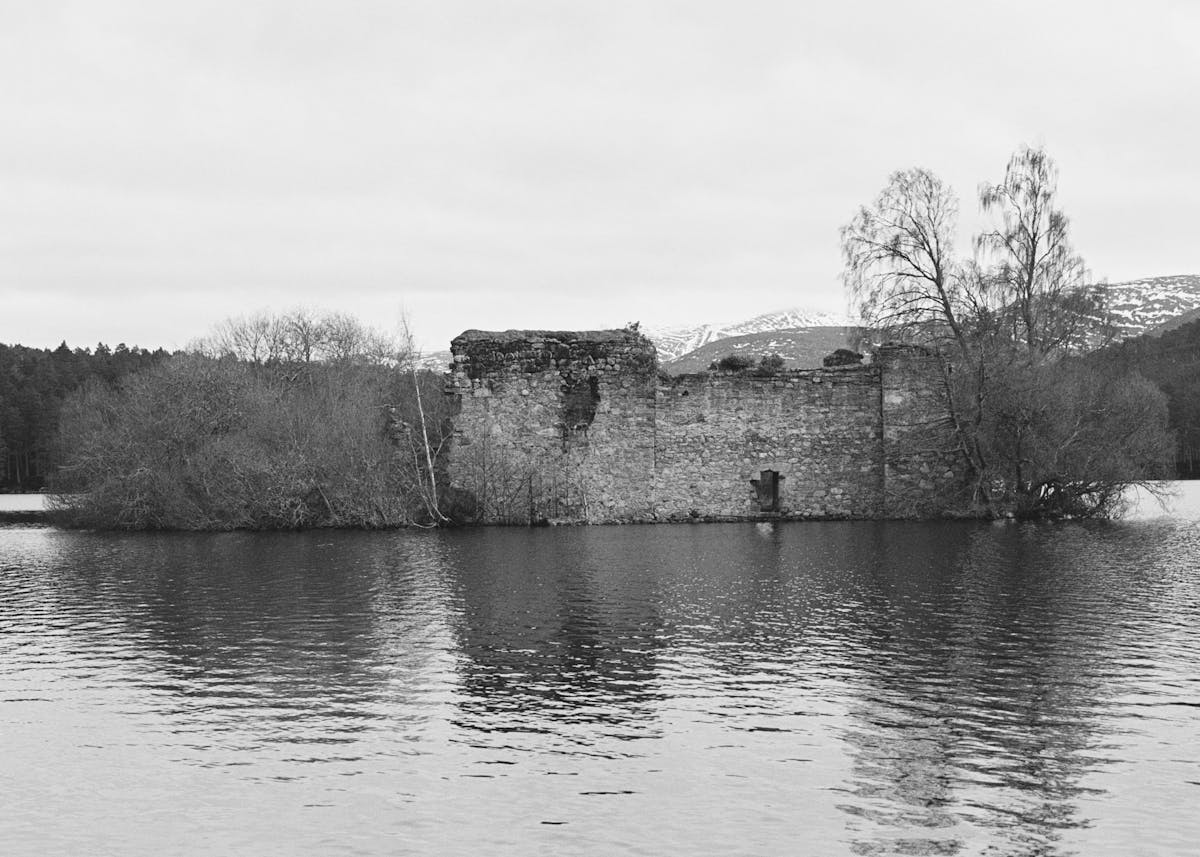 The castle on Loch an Eilein