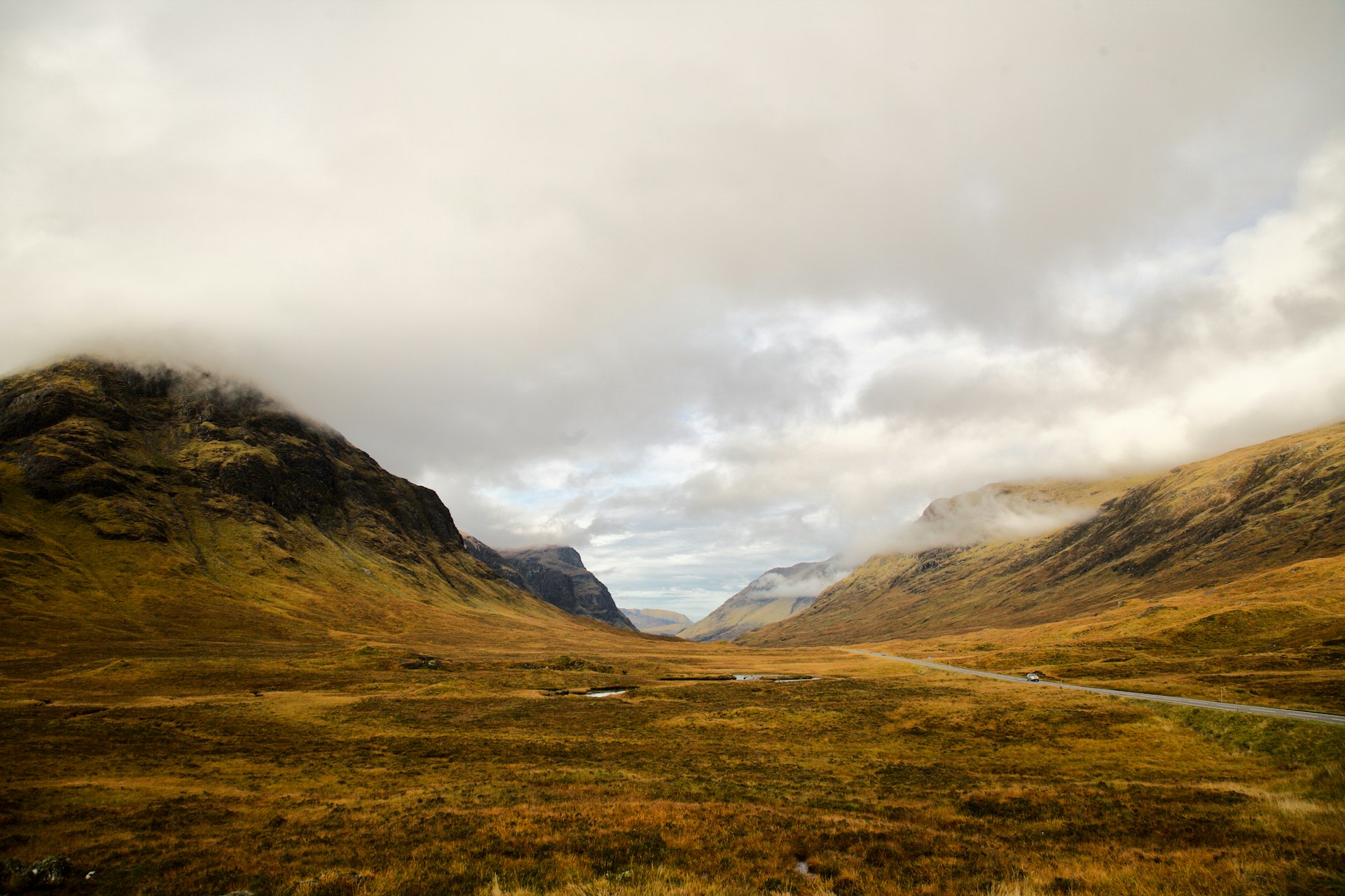 The dramatic landscape of Glencoe